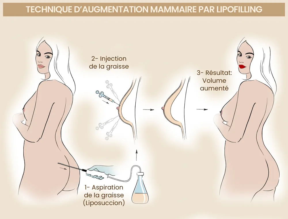 Lipofilling mammaire Sousse Tunisie